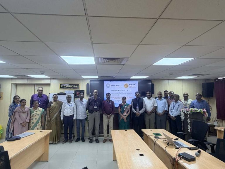 ICMR-NIRT, Chennai, signed a MoU with NIPER Hajipur on 16 July 2026 to strengthen collaborative research and academic partnerships in Biomedical and Pharmaceutical Sciences.
